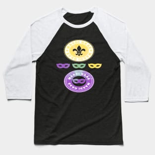 Mardi Gras Baseball T-Shirt